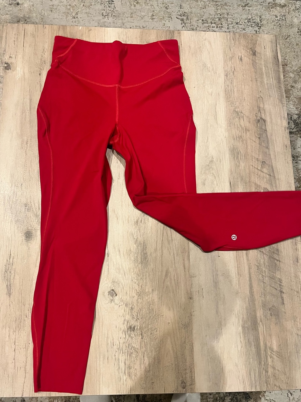 lululemon athletica Red High-Rise Leggings